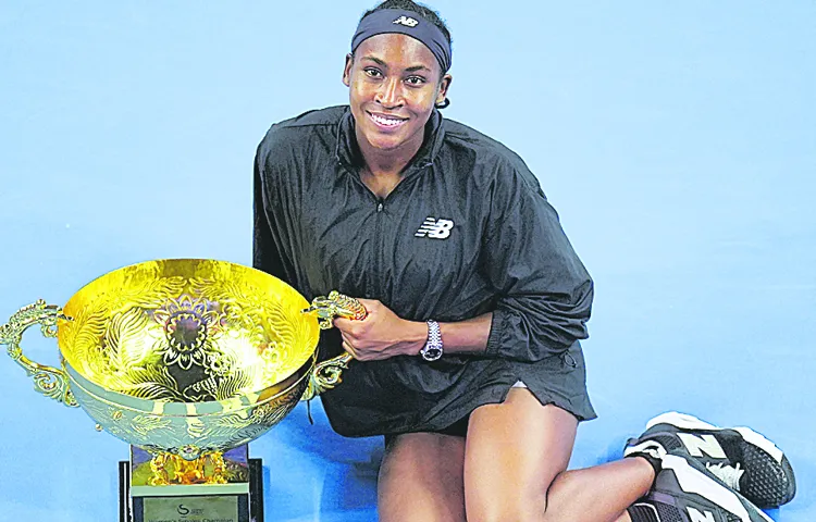 Coco Gauff win China Open 