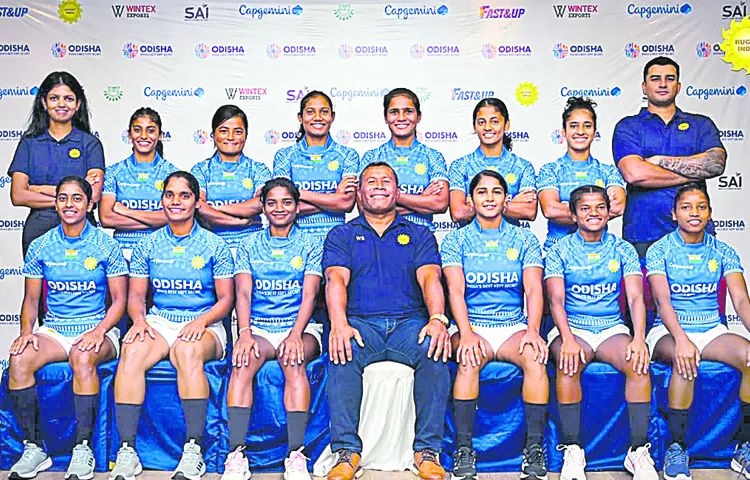 Silver medal for Indian womens rugby team