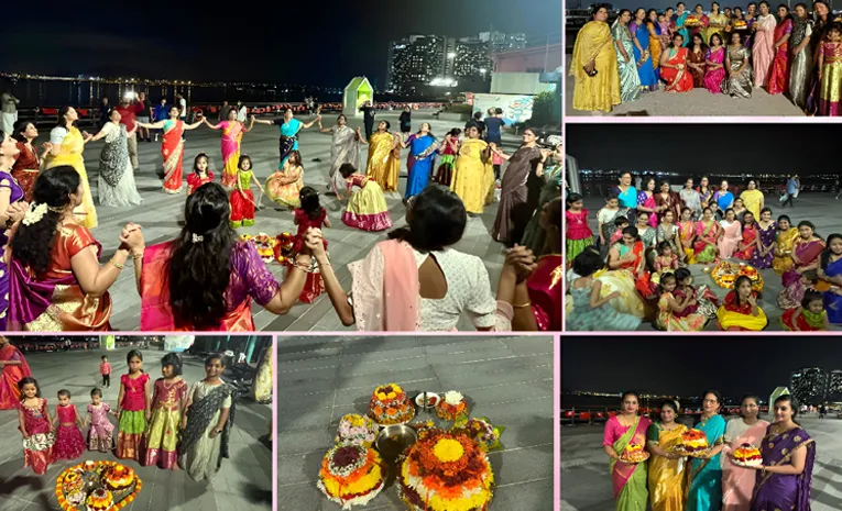 Bathukamma celebration in Hong Kong