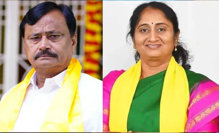 Penukonda TDP Leaders B K Parthasarathi VS Savitha