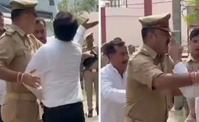 Video: Viral: BJP MLA Slapped, Dragged In UP Lakhimpur