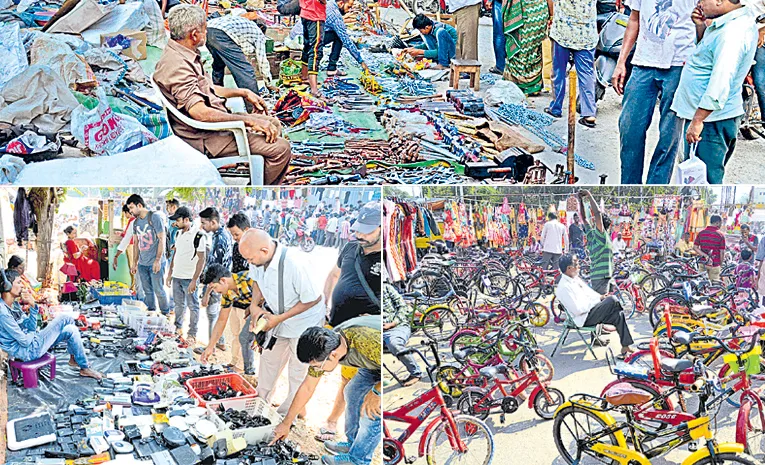 Erragadda Sunday Market At Hyderabad