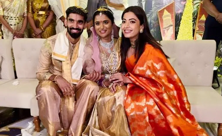 Rashmika Vijay Devarakonda Shravya Varma Kidambi Srikanth Wedding