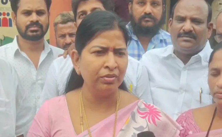 Molestation Case: Taneti Vanitha Blames Chandrababu Government