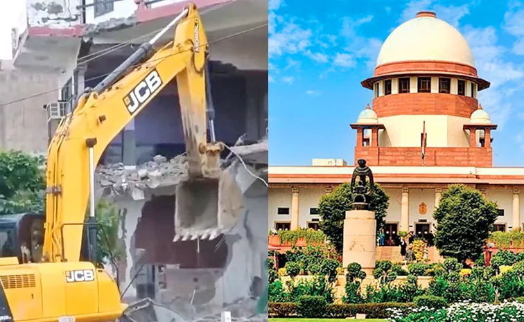 SUPREME COURT JUDGMENT Over BULLDOZER CASE In UP