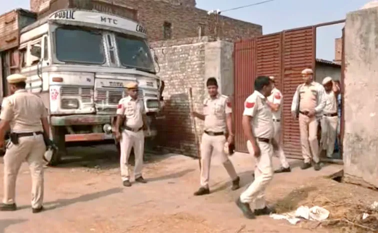 Delhi Police Action Raids on the Hideouts of Gangster