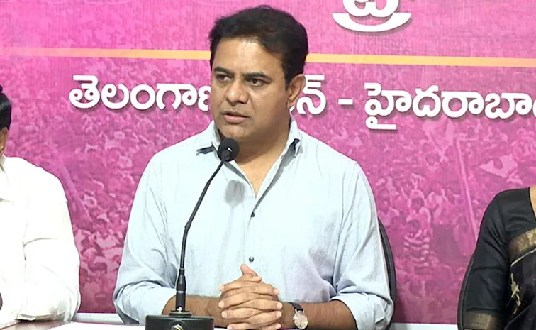 KTR Comments On Revanth Government Patnam Narender Reddy Arrest