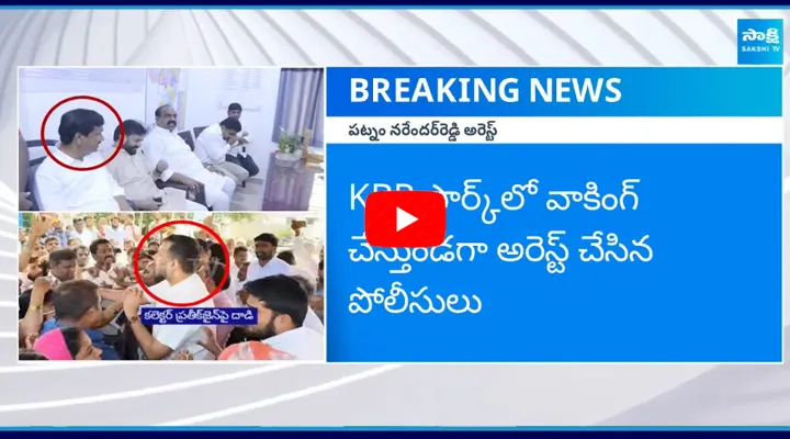 Patnam Narender Reddy Arrest In Vikarabad Collector Case