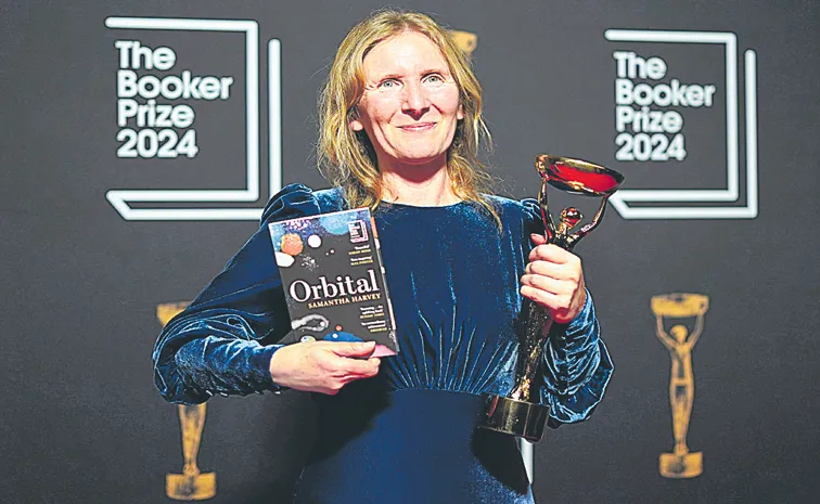 British author Samantha Harvey wins Booker prize for Orbital