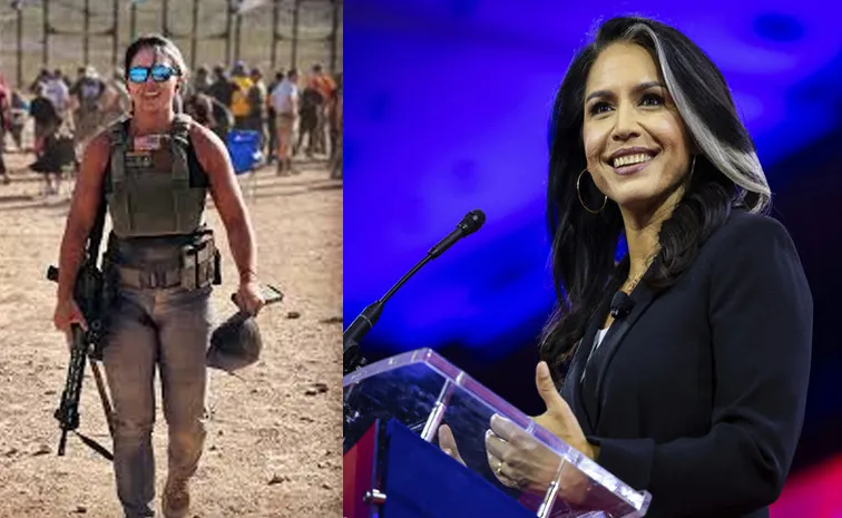 Tulsi Gabbard దటీజ్‌ తులసీ గబ్బర్డ్‌ :  వైరల్‌  వీడియో