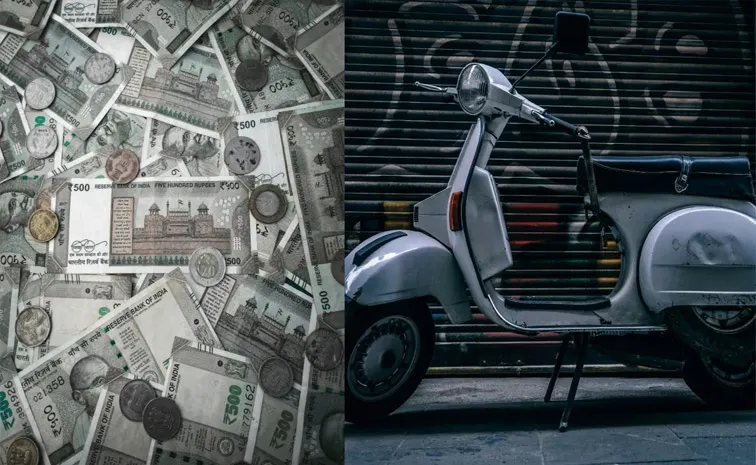 Police Arrested Person who was Carrying more than 1 Crore Rupee on a Scooter