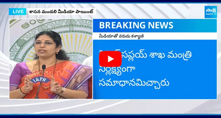 MLC Varudu Kalyani Slams TDP On Deepam - 2 Scheme