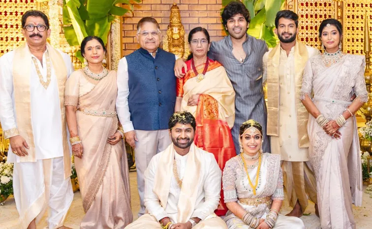 Allu Bobby Son Wedding All Arjun And Chiranjeevi Grace Tthe Event