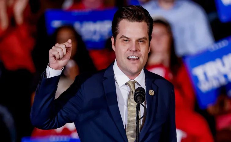 Donald Trump announces Matt Gaetz for attorney general