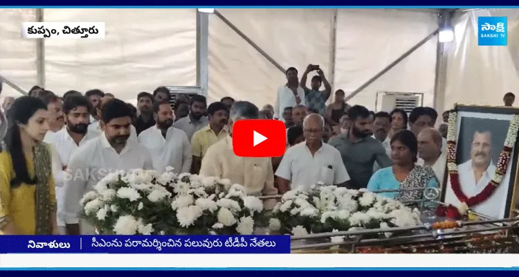 Chandrababu Tribute To Ram Murthy Naidu