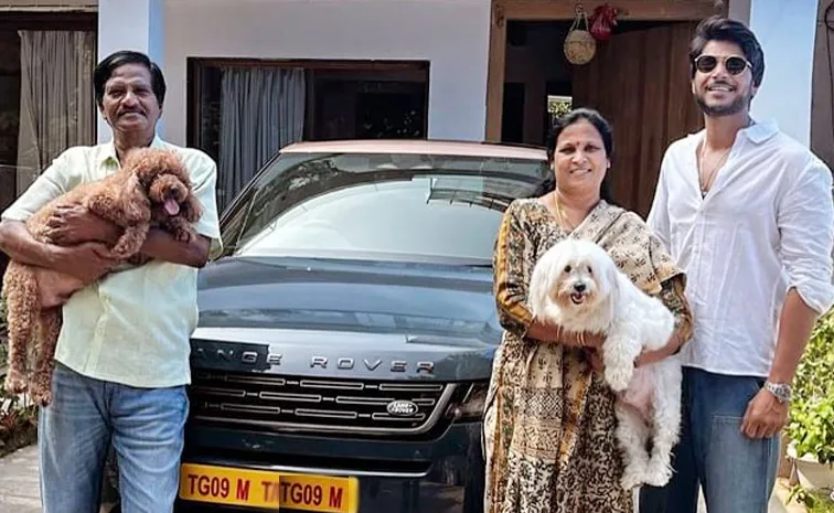 Sundeep Kishan Gifts Range Rover Car His Mother