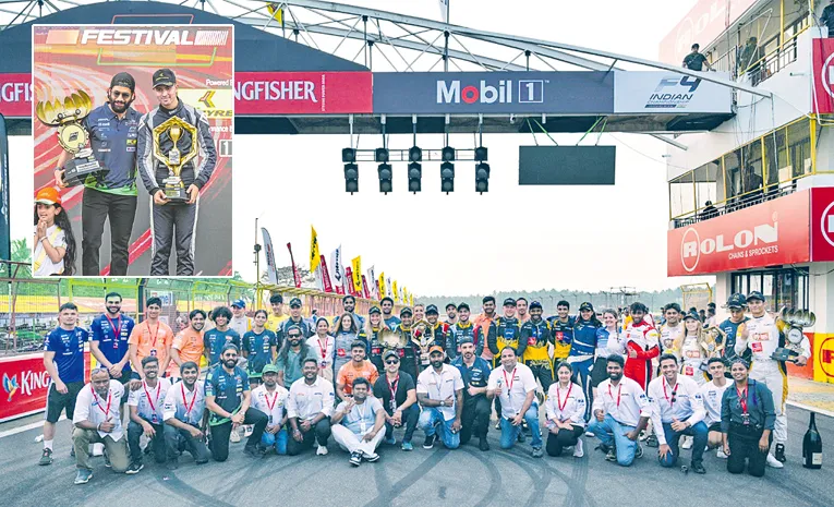 Hyderabad Blackbird’s Aqil Alibhai Clinches F4 Championship with Dominant Show on the final day of Indian Racing Festival