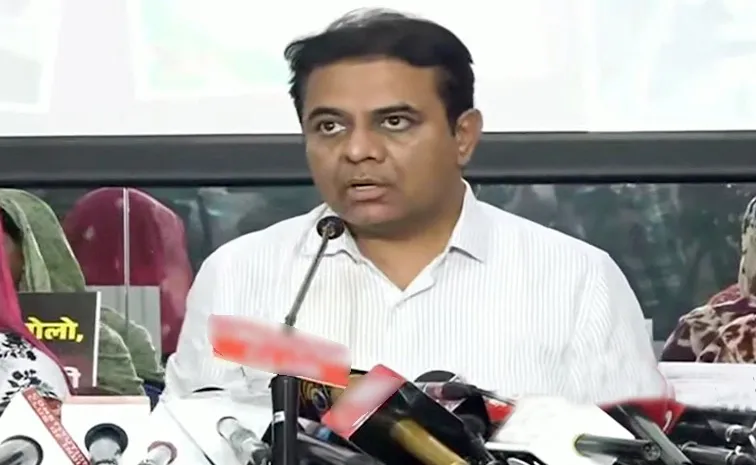 Ktr Pressmeet In Delhi On Lagacharla Land Acqisition Issue