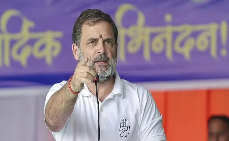 Maharashtra Election Between: 1, 2 Billionaires And The Poor: Rahul Gandhi