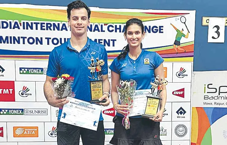 Ruthvika Shivani wins India International Challenge Badminton Tournament title