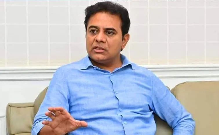 KTR Tweet On Suicide cases Increase In Congress Government telangana