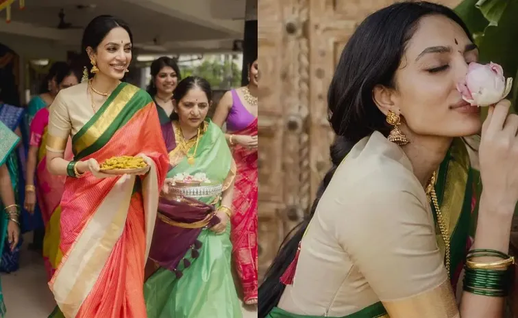 Sobhita Dhulipala to wear real gold zari Kanjivaram saree for wedding day1