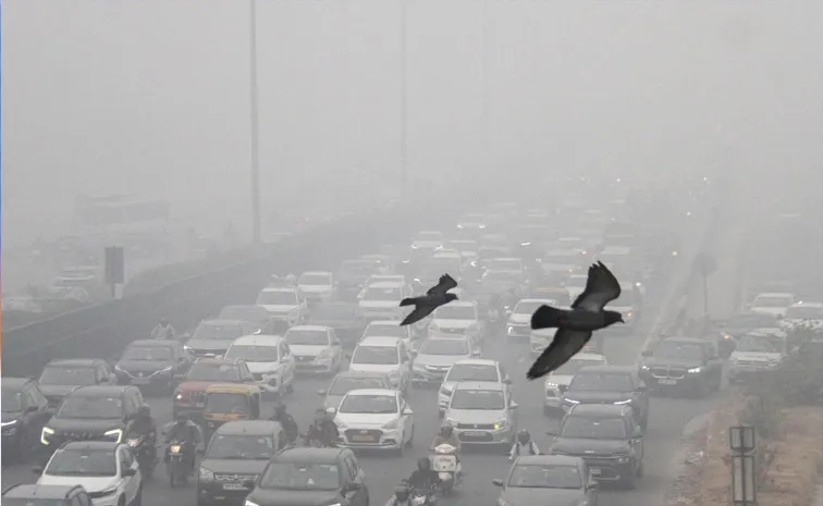 Delhi Air Pollution in Severe Category AQI Stands Over 500