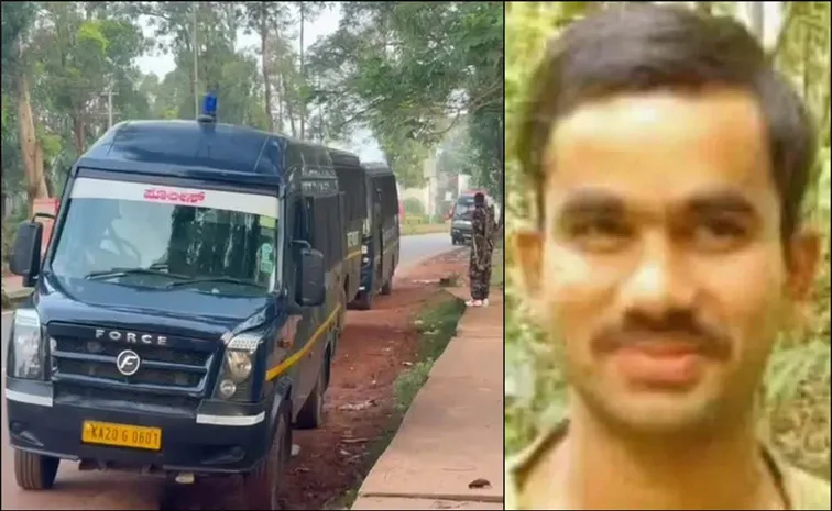 Encounter Between ANF and Naxalites Naxalite leader Vikram Gowda killed