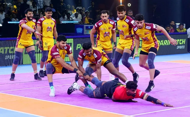 Pro Kabaddi League Season 11: Telugu Titans beat Bangalore Bulls