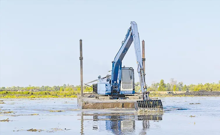 Telangana Govt Takes Decision on Reservoir Silt Removal