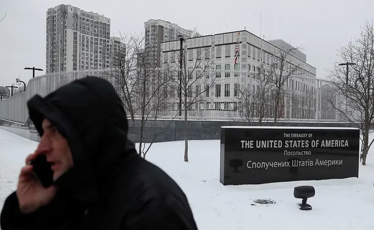 Us Shuts Embassy In Kyiv Anticipating Air Attack