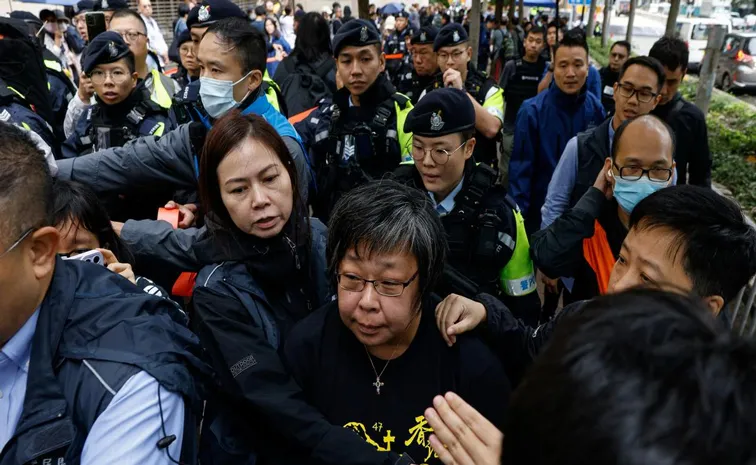 Jailing of 45 Hong Kong democrats in national security trial draws criticism