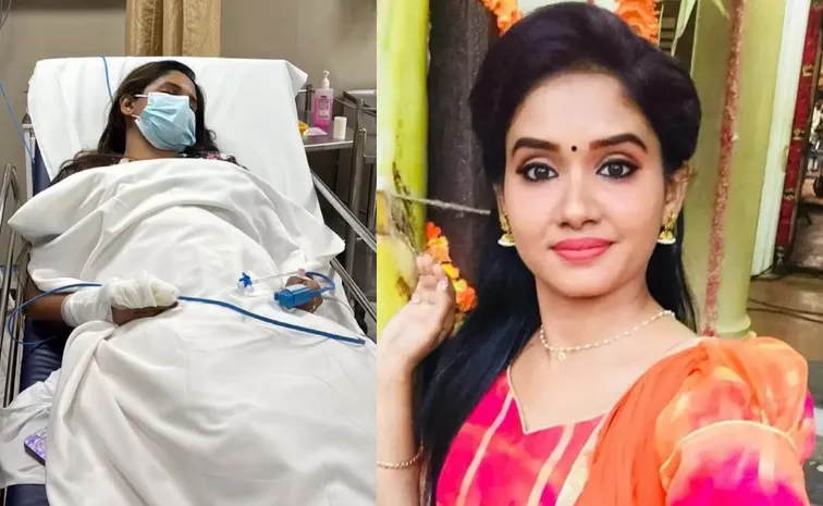 Tamil Serial Actress Sai Gayatri Injured Hand