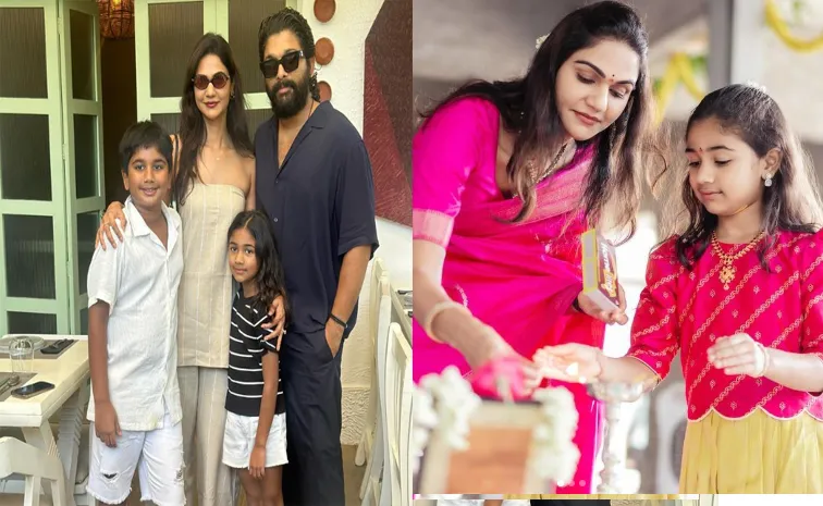 allu arjun and sneha reddy special wishes To her Baby Allu Arha Birthday