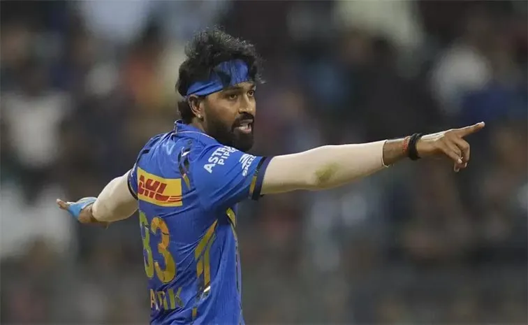 Hardik Pandya Is Banned, MI Captain Will Miss First Match Of IPL 2025