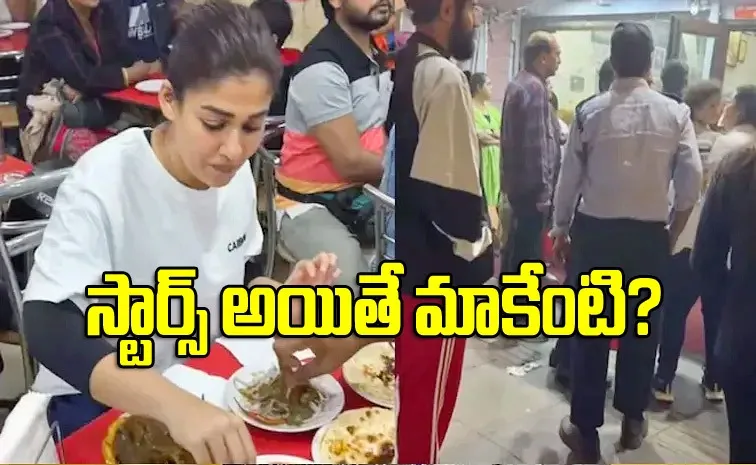 Nayanthara and Vignesh unnoticed at Delhi restaurant wait for 30 minutes