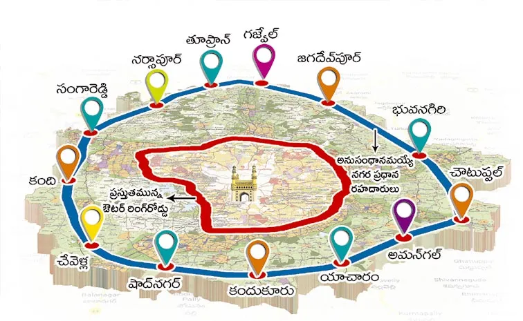 ‘ఉత్తర రింగు’ @ రూ.16,800 కోట్లు