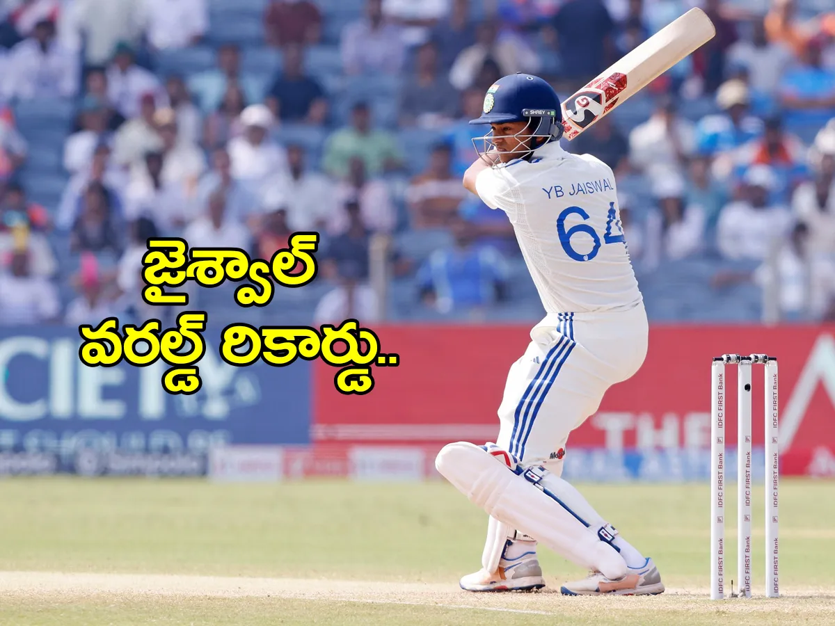 Yashasvi Jaiswal breaks record for most sixes in Tests in a calendar year