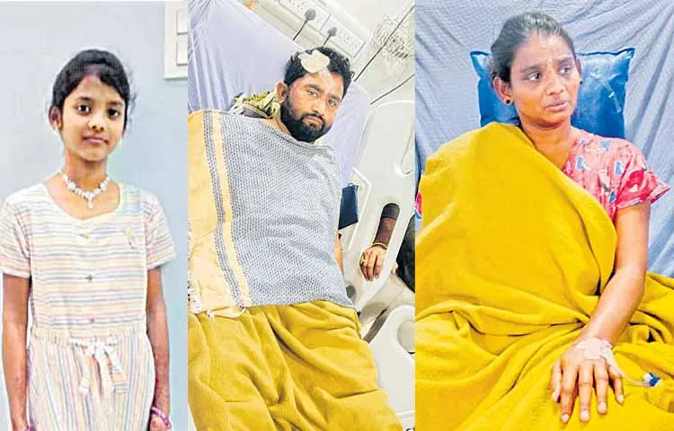 Brain dead child Pallavi donates kidneys eyes