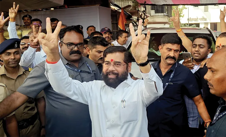 Eknath Shinde wins by over 1 lakh votes