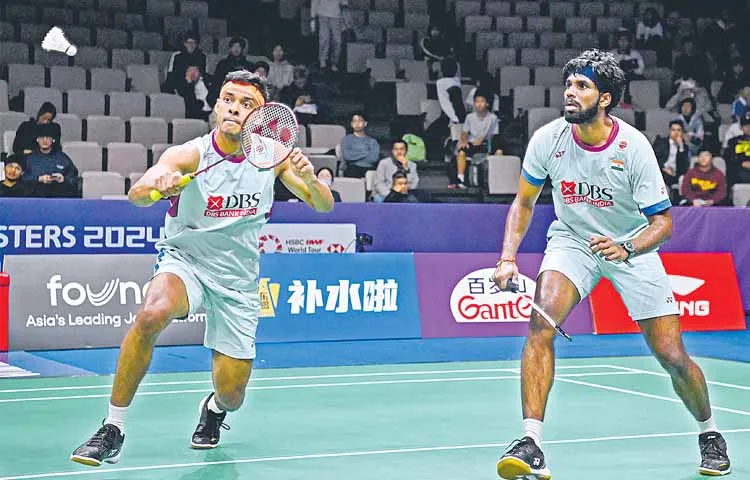 Satwik Chirag pair lost in the semis