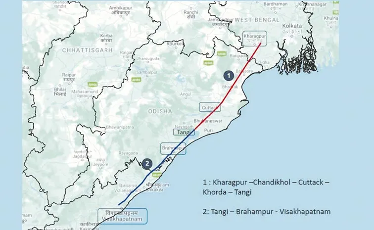 విశాఖ–ఖరగ్‌పూర్‌ మధ్య హైవే