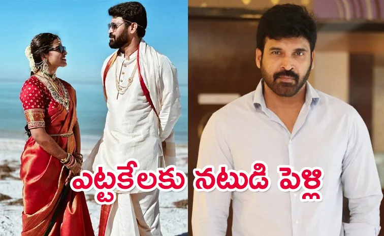 Tollywood Actor Subbaraj Marries And Wife Details 