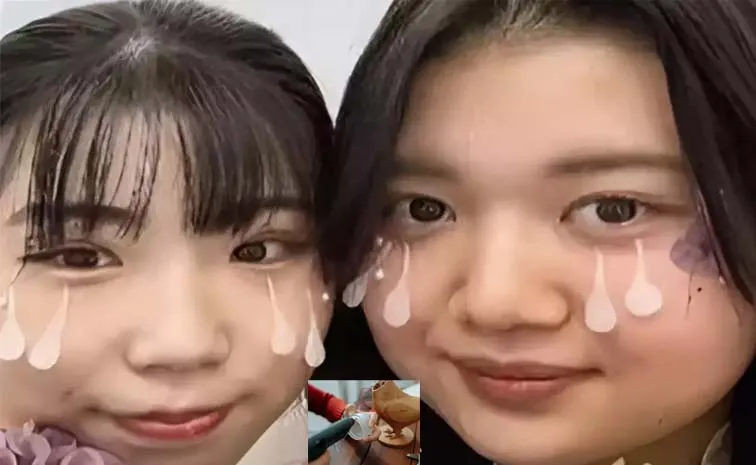 Japans Make Up Trend Hot Melted Glue To Create Tear Droplets Goes Viral