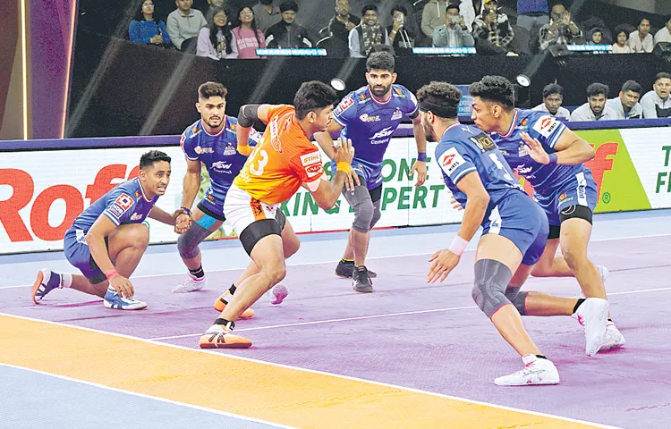 Haryana Steelers win against Puneri Paltan