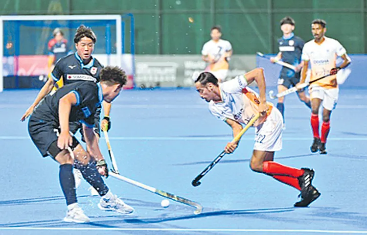 India second win in Asia Cup Junior Men's Hockey Tournament