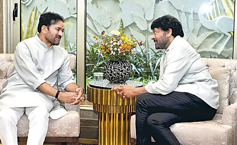 Central Minister Kishan Reddy Meet Chiranjeevi