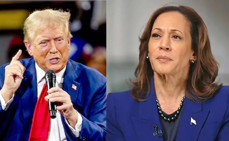 Donald Trump Vs Kamala Harris US Presidential Election 2024