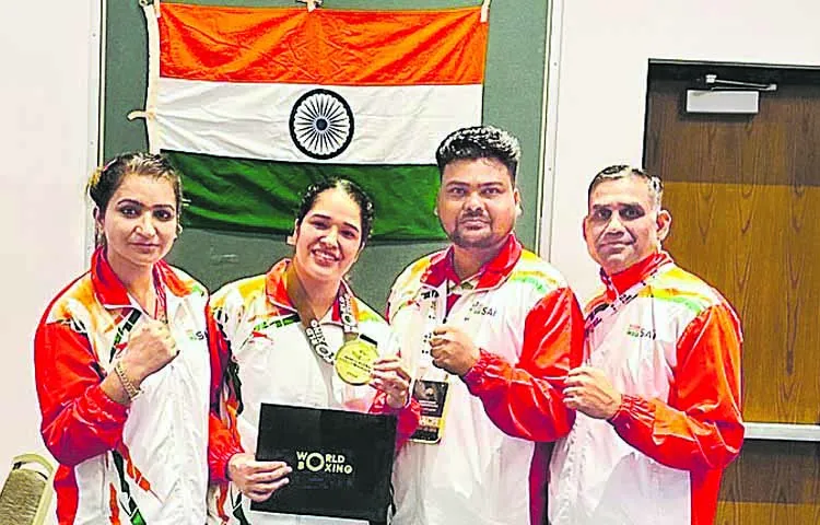 Krishna Verma won Gold Medal in Under 19 World Boxing