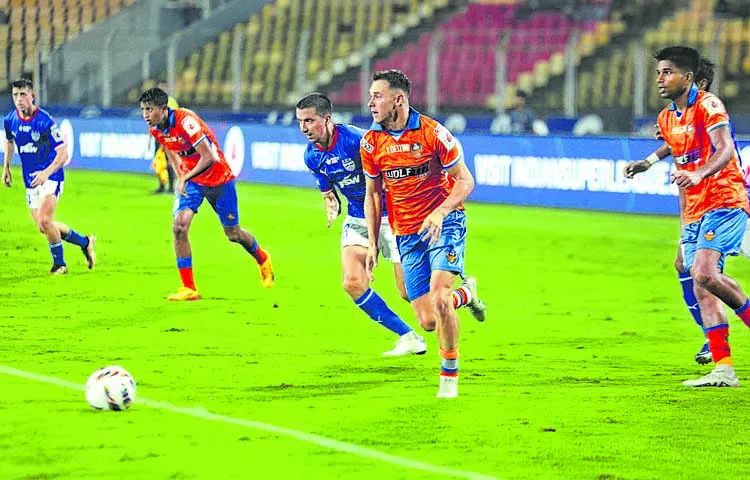 Bengalurus first defeat in the Indian Super League